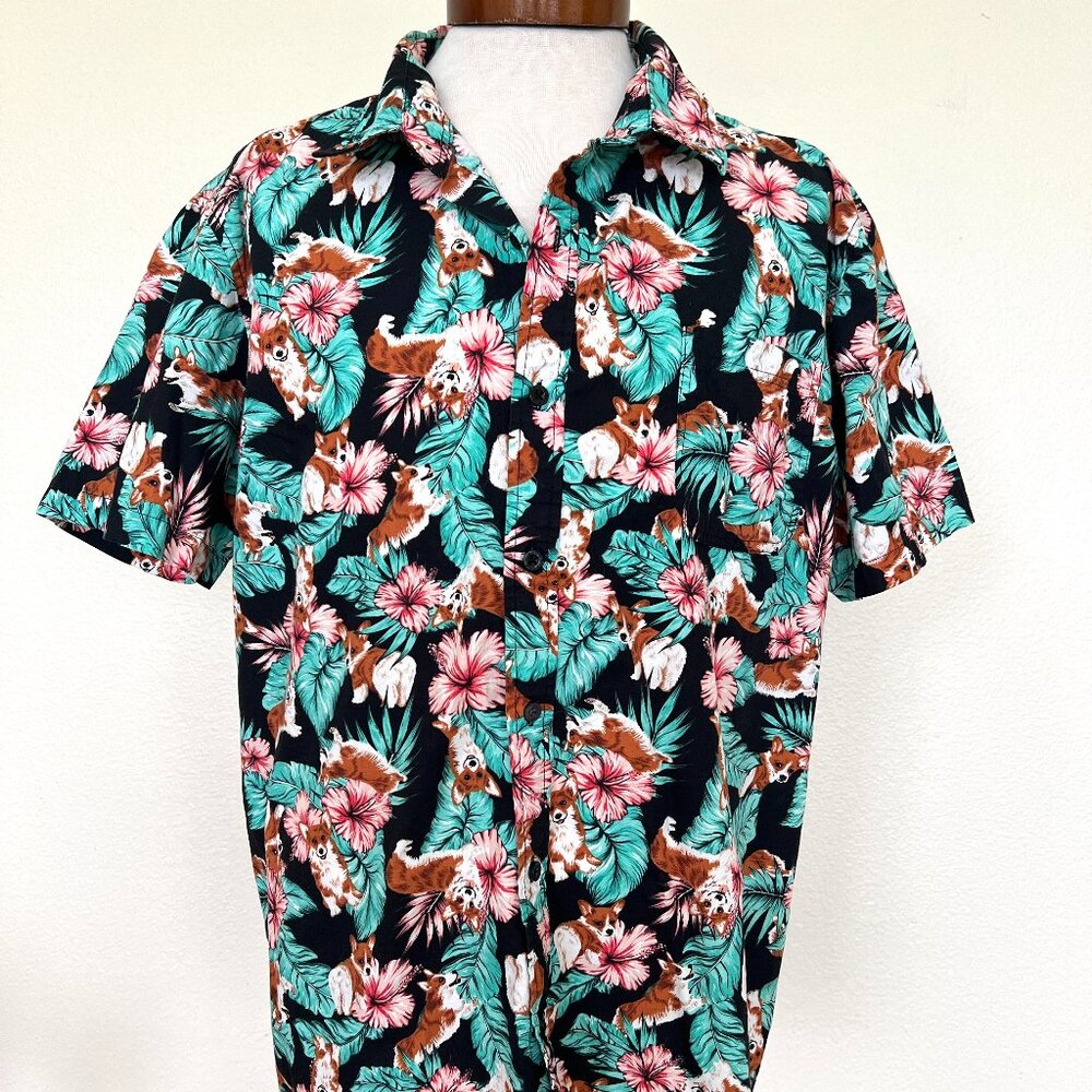 Hawaiian Shirt - Corgi Lovers - XXX Rude - Size XXL - 2XL - Unisex